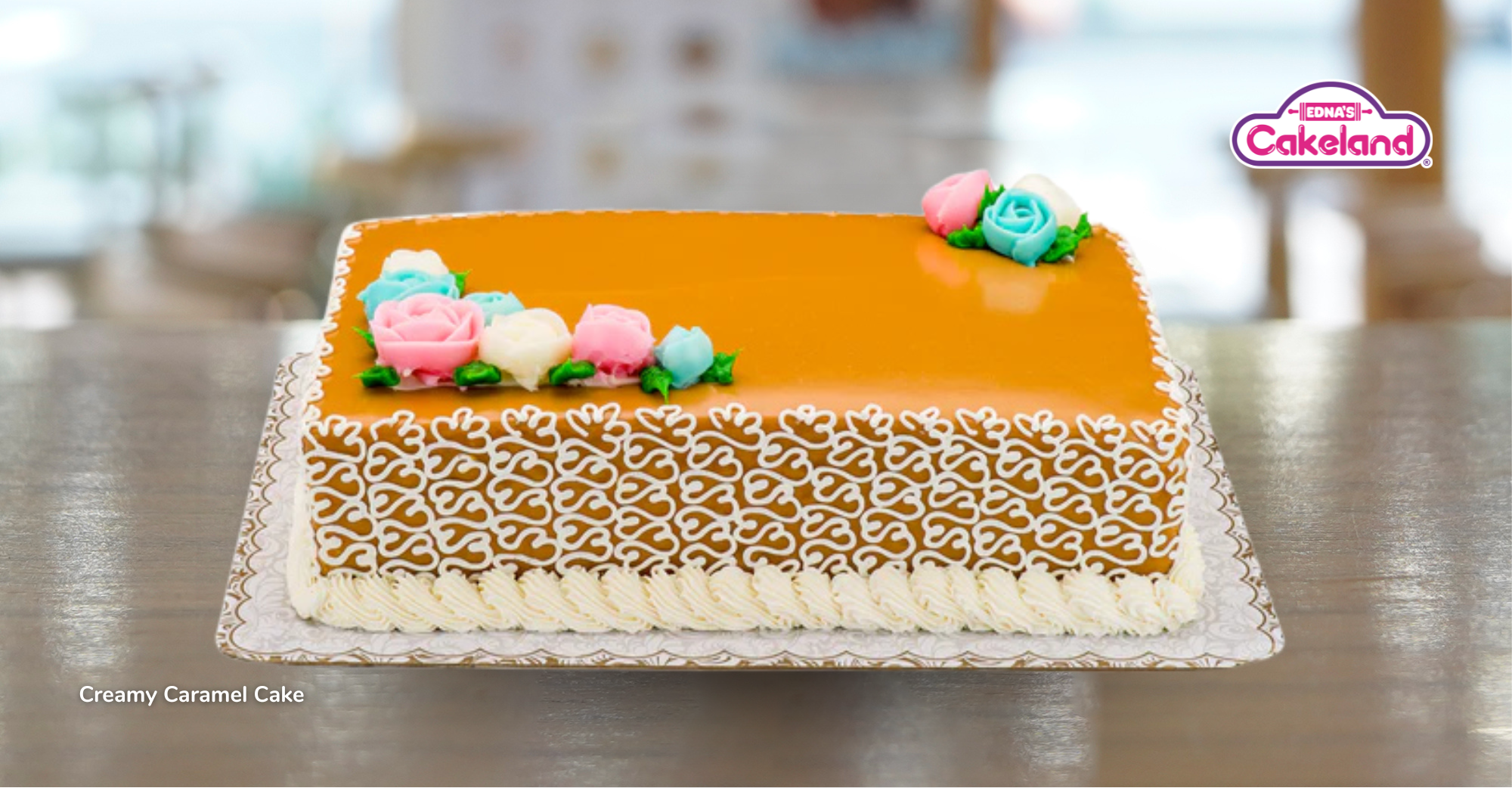 CREAMY CARAMEL CAKE