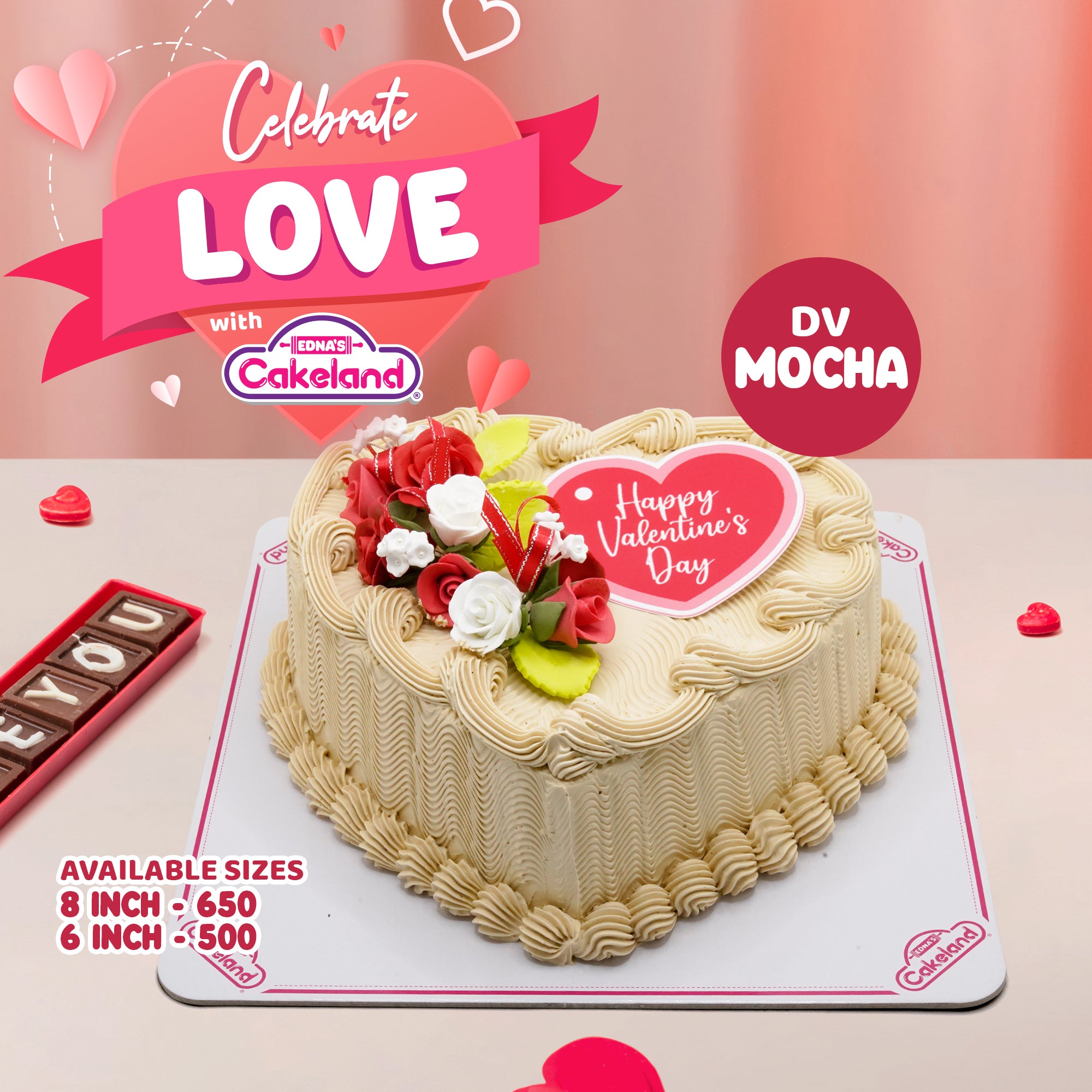 Valentine's Day Cake (DV MOCHA)