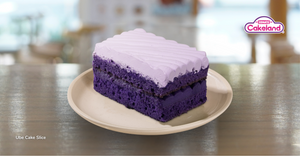 UBE CAKE SLICE